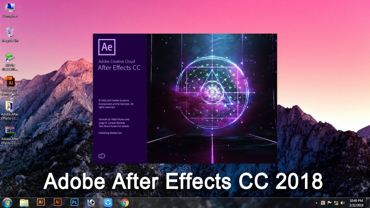 Tải After Effects CC 2018 - Phần Mềm Đồ Họa Miễn Phí