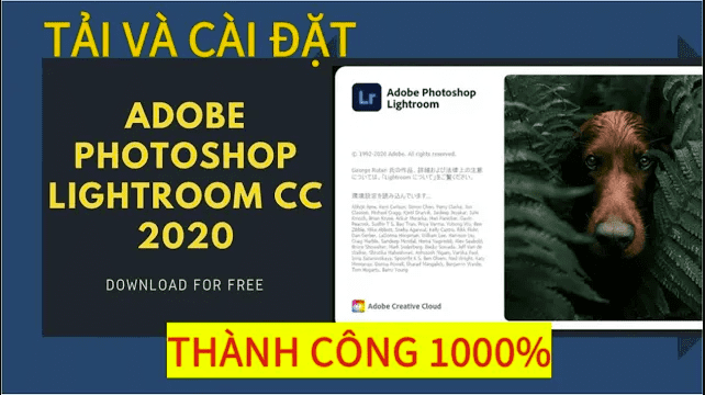 Tải Lightroom CC 2020 – Photoshop Lightroom CC 9.4