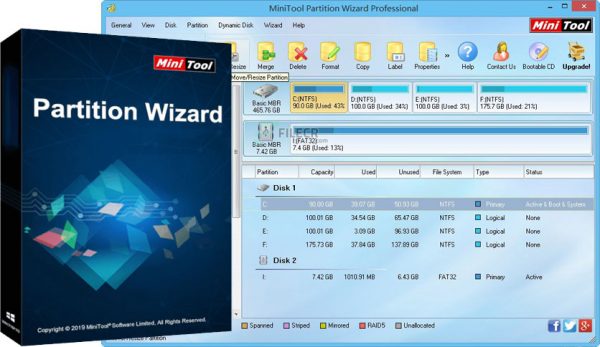 Tải MiniTool Partition Wizard Pro - Phần Mềm Phân Vùng Ổ Cứng