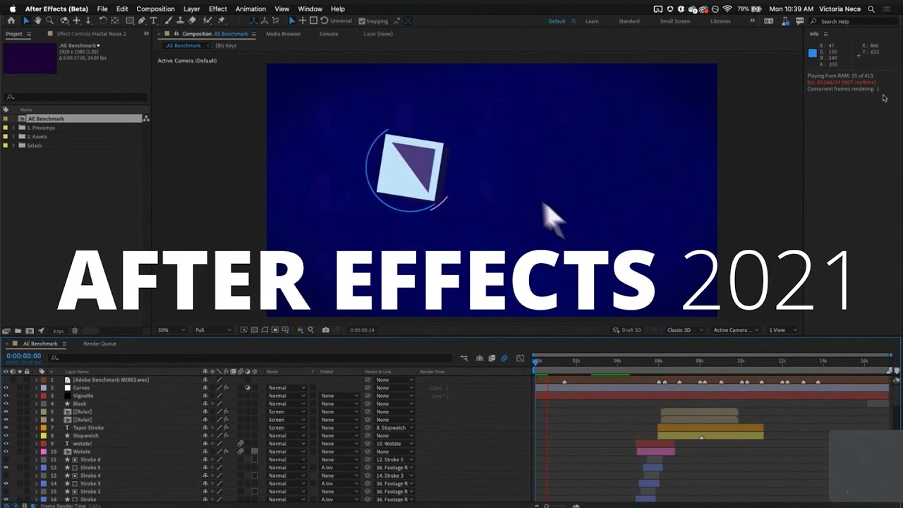 Tải After Effects 2021 - Xử Lý Các Hiệu Ứng Video