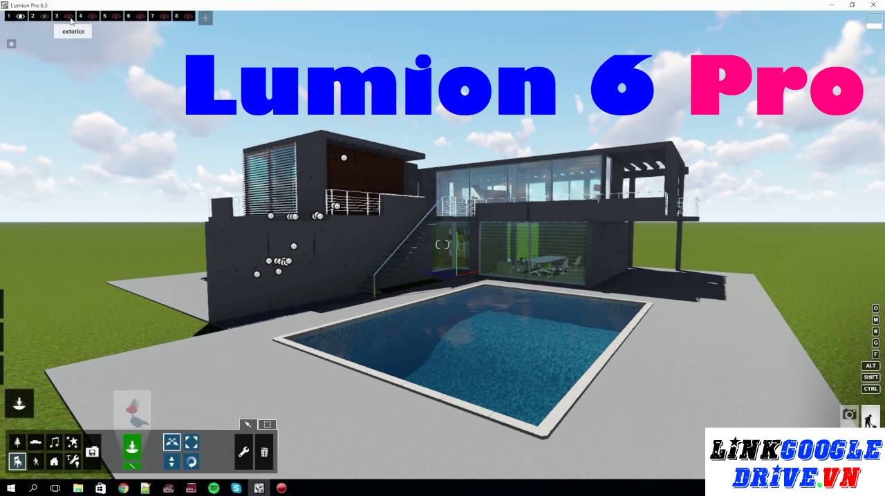 Tải Lumion Pro 6 Miễn Phí - Thiết kế Kiến Trúc 3D