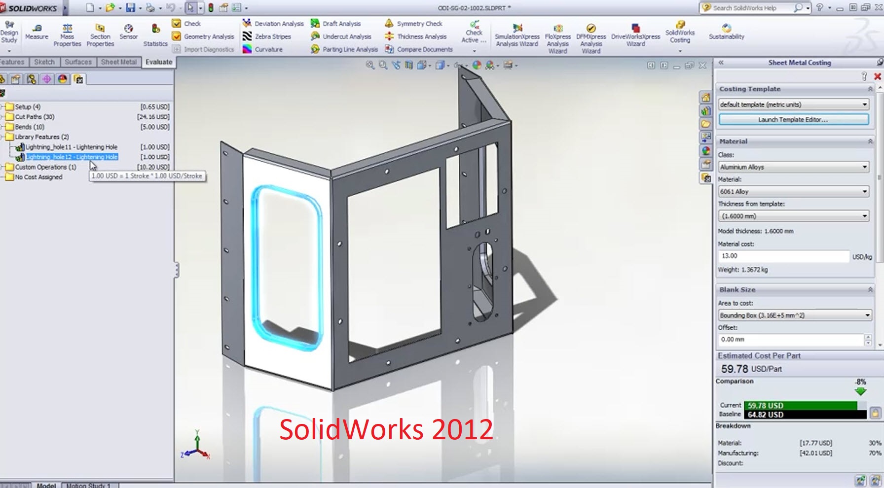 Tải SolidWorks 2012 Miễn Phí Đầy Đủ Và Chi Tiết Nhất