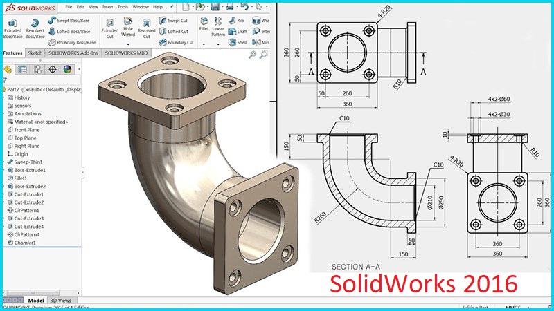 Tải SolidWorks 2016 Miễn Phí – Sáng Tạo Cho Các Bản Vẽ 3D