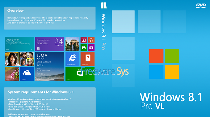 Tải Windows 8.1 Pro VL Miễn Phí - File ISO x32/x64